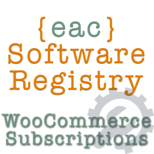 {eac}SoftwareRegistry Subscriptions for WooCommerce