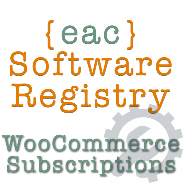 {eac}SoftwareRegistry Subscriptions for WooCommerce